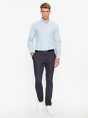 Koszule męskie - Tommy Hilfiger Koszula Core Flex MW0MW25035 Błękitny Regular Fit - miniaturka - grafika 1