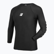 Piłka nożna - Koszulka piłkarska longsleeve Reusch Compression Shirt Soft Padded czarna L 5113500-7700 - miniaturka - grafika 1
