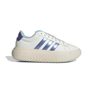 Półbuty damskie - Damskie Buty ADIDAS GRAND COURT PLATFORM JR0706 – Beżowy - miniaturka - grafika 1