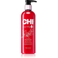 Odżywki do włosów - CHI Rose Hip Oil Protecting Conditioner Odżywka chroniąca kolor włosów 340 ml - miniaturka - grafika 1