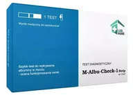 Testy ciążowe i diagnostyczne - VedaLab M-Albu Check-1 test paskowy do oceny funkcjonowania nerek 1 sztuka 1126343 - miniaturka - grafika 1