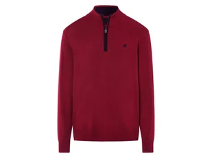 LIVERGY® Sweter męski z wiskozą (L (52/54), Czerwony) - Swetry męskie - miniaturka - grafika 1