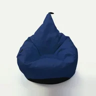 Fotele i pufy dla dzieci - Pufa Worek Dla Dzieci Tipi Granatowy - miniaturka - grafika 1