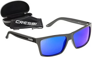 Cressi Rio okulary przeciwsłoneczne, czarny, jeden rozmiar XDB100111 - Okulary przeciwsłoneczne - miniaturka - grafika 1