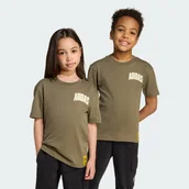 Koszulki dla dziewczynek - Koszulka dla dzieci The Simpsons - Adidas - miniaturka - grafika 1