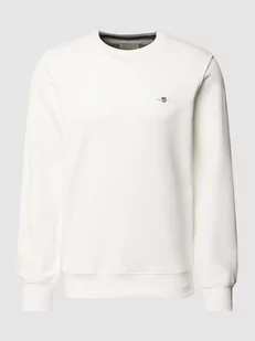 Bluza o kroju regular fit z wyhaftowanym logo model ‘SHIELD’ - Koszulki męskie - miniaturka - grafika 1