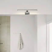 Lampy ścienne - Nordlux Kinkiet do łazienki LED Marlee, metal, chromowane wykończenie, 50 cm, 3000K - miniaturka - grafika 1