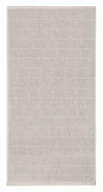 Ręczniki - Kleine Wolke Via Wegański Ręcznik kąpielowy beżowy duży 70x140 cm ECO LIVING - miniaturka - grafika 1