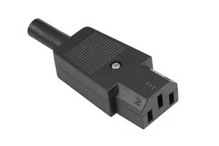 NoName Gniazdo AC 3PIN na kabel komputerowy GNI0121 - Inne akcesoria audio-wideo - miniaturka - grafika 1