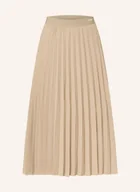 Spódnice - Tommy Hilfiger Spódnica Plisowana beige - miniaturka - grafika 1