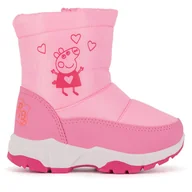 Buty dla dziewczynek - Śniegowce Peppa Pig CM-AW24-336PP Różowy - miniaturka - grafika 1