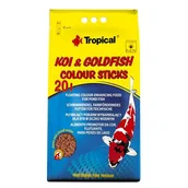 Pokarm dla ryb - Pokarm dla ryb pływający koigoldFish Colour Sticks 20 l / 1600 g worek Tropical - miniaturka - grafika 1