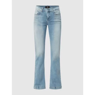 Spodnie damskie - Jeansy o rozkloszowanym kroju z dodatkiem streczu model Fallon - LTB - grafika 1