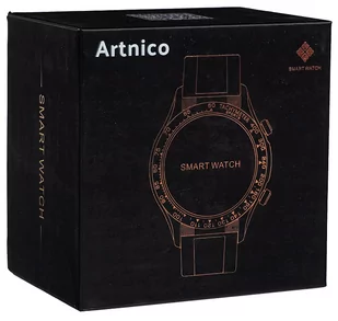 Artnico E18 Pro Skórzany Czarny - Smartwatch - miniaturka - grafika 3