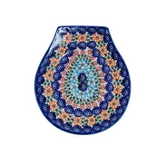 Dekoratorstwo - Ceramiczny talerzyk podstawka Ceramika Bolesławiec - miniaturka - grafika 1