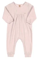 Pajacyki dla niemowląt - Dziewczęcy pajac zajączek jasnoróżowy, Up Baby - miniaturka - grafika 1