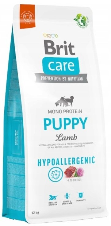 Brit Care Dog Hypoallergenic Puppy, jagnięcina i ryż - 12 kg