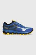 Buty trekkingowe męskie - Mizuno buty Wave Mujin 9 męskie kolor niebieski - miniaturka - grafika 1