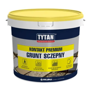 Grunt sczepny KONTAKT PREMIUM 4 kg TYTAN PROFESSIONAL - Grunty do ścian - miniaturka - grafika 1