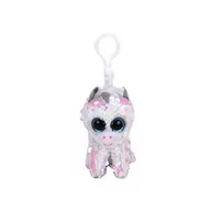 Breloczki dla dzieci - Ty Inc. Beanie Boos, brelok cekinowy Jednorożec - miniaturka - grafika 1