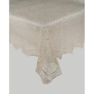 Obrusy i serwetki - Serwetka Okrągła fi 30 Szydełkowa wz. 021 Beż - miniaturka - grafika 1