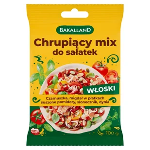 Bakalland Chrupiący mix do sałatek włoski 100 g - Pieczywo chrupkie - miniaturka - grafika 1