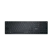 Klawiatury - CHERRY KW X ULP klawiatura Uniwersalne USB + RF Wireless + Bluetooth AZERTY Francuski Czarny G8U-27000LTBFR-2 - miniaturka - grafika 1