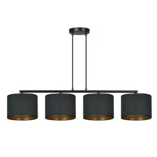 Emibig Hilde lampa wisząca 4-punktowa czarna 1054/4 1054/4 - Lampy sufitowe - miniaturka - grafika 1
