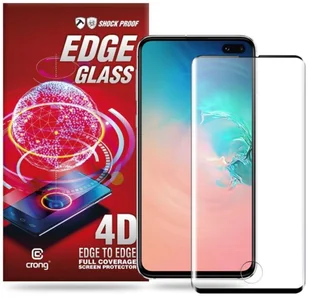 Samsung Crong Crong Edge Glass - Szkło full glue na cały ekran Galaxy S10+ - Szkła hartowane na telefon - miniaturka - grafika 2