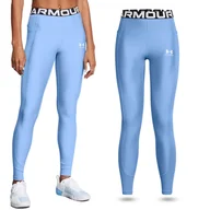 Legginsy - Legginsy termoaktywne damskie Under Armour HeatGear Rib szybkoschnące - miniaturka - grafika 1