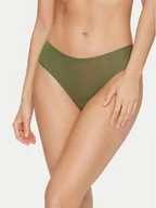 Majtki damskie - Chantelle Figi brazylijskie Soft Stretch C10630 Zielony - miniaturka - grafika 1