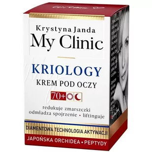Janda My Clinic Kriology 70+ krem pod oczy - Kosmetyki pod oczy - miniaturka - grafika 1