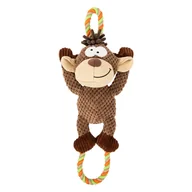 Zabawki dla psów - Doglove zabawka dla psa, małpka - Dł. x szer. x wys.: 42 x 18 x 10 cm - miniaturka - grafika 1