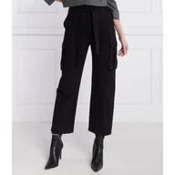 Spodnie damskie - Pinko Spodnie cargo | Regular Fit - miniaturka - grafika 1