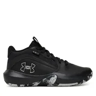 Buty dla chłopców - Sneakersy Under Armour Ua Gs Lockdown 7 3028513 Czarny - miniaturka - grafika 1