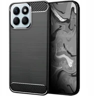 Etui i futerały do telefonów - Etui do Honor X8b Czarne, Pancerne, Karbon, Pokrowiec, Plecki, Case - miniaturka - grafika 1