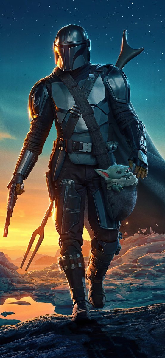 PUZZLE STAR WARS Mandalorian A3 252 el z Nadrukiem + IMIĘ Pudełko