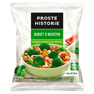 Mrożonki warzywne i owocowe - Proste Historie Bukiet 9 warzyw 450 g - miniaturka - grafika 1