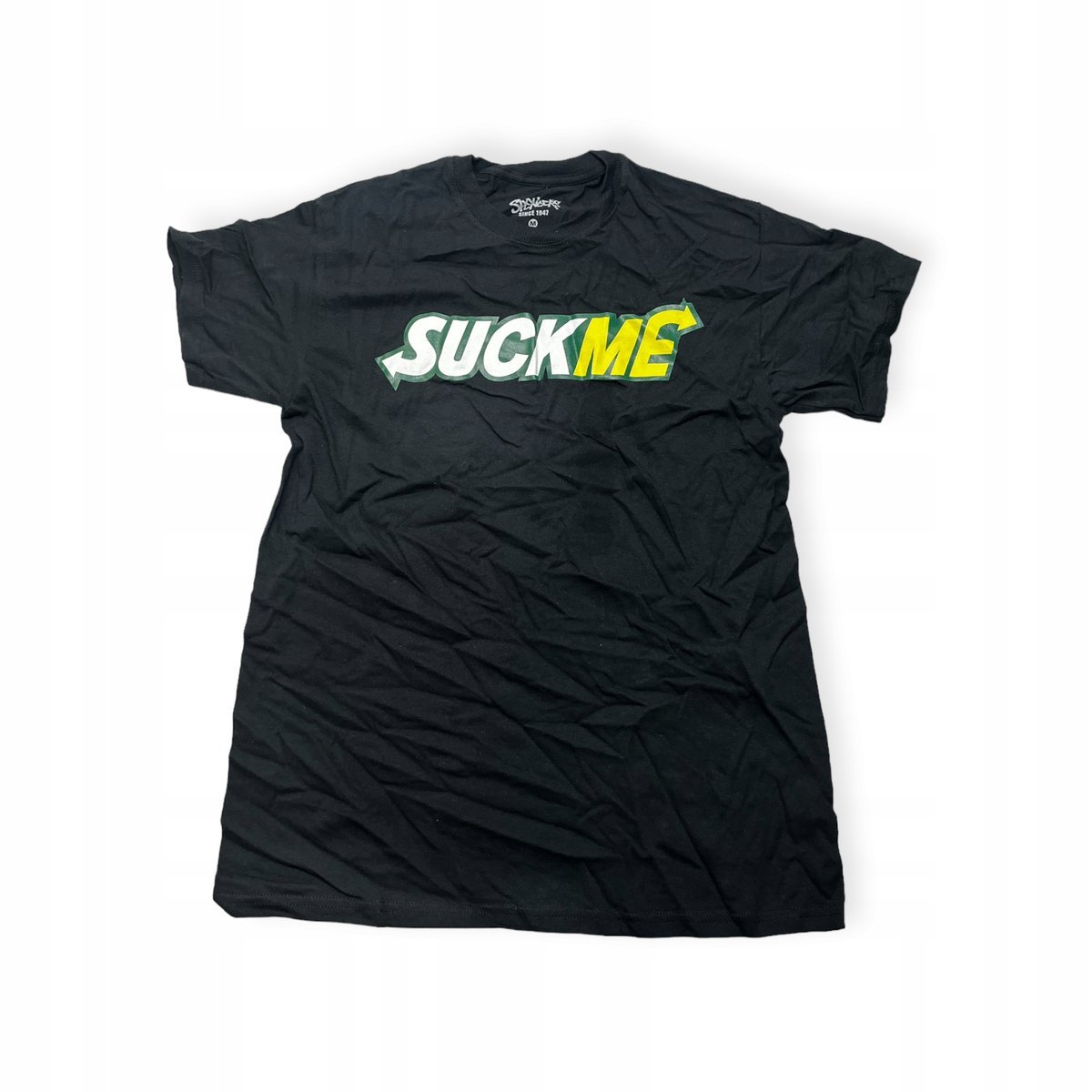 Koszulka T-shirt męski okrągły dekolt SPENCER'S NADRUK M