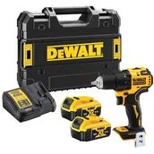 Wiertarko-wkrętarki akumulatorowe - DeWalt akumulatorowa wiertarko-wkrętarka XR Li-ion 18V/2x5,0Ah, TStak[DCD708P2T-QW] - miniaturka - grafika 1