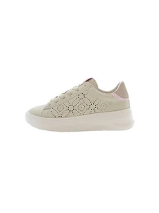 U.S. Polo Assn. Sneakersy w kolorze beżowym - Trampki damskie - miniaturka - grafika 1