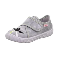 Kapcie damskie - Superfit Kapcie chłopięce Bill, Szary 2500, 36 EU - miniaturka - grafika 1