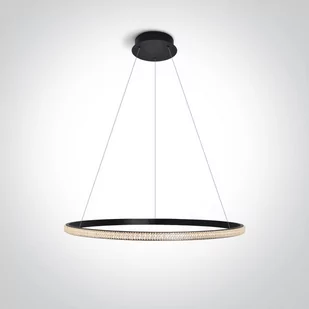 Lavin lampa wisząca LED ring czarny 63054A/B OneLight - Lampy sufitowe - miniaturka - grafika 1