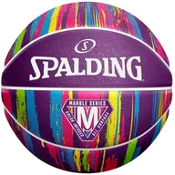 Koszykówka - Spalding Marble Ball 84403Z, Unisex, Piłki Do Koszykówki, Fioletowe - miniaturka - grafika 1