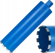 Wiertła - Geko Wiertło diamentowe koronowe do wiertnicy na sucho i mokro 122x10x450mm 10T 1.1/4" 5 - miniaturka - grafika 1