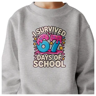 BLUZA DZIECIĘCA 67 SIX SEVEN SZKOŁA DLA CHŁOPCA DZIEWCZYNKI 104 - Bluzy dla dziewczynek BLUZA DZIECIĘCA 67 SIX SEVEN SZKOŁA DLA CHŁOPCA DZIEWCZYNKI 104 - Bluzy dla dziewczynek - miniaturka - grafika 1