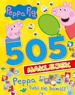 Media Service Zawada Peppa Pig. 505 naklejek. Peppa lubi się bawić! - Pozostałe książki - miniaturka - grafika 2