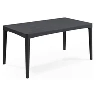 Stoły ogrodowe - Rojaplast stół ogrodowy Girona grafitowo szary - miniaturka - grafika 1