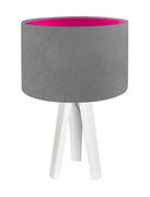 Lampy stojące - Macodesign Lampa stołowa Kamelia 010s-003w, różowa, 60 W - miniaturka - grafika 1