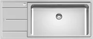 Zlewozmywaki - Foster Zlewozmywak 3216051 Evo 1-komorowy Foster Zlewozmywak do zabudowy 116 x 50 z prawą komorą - stal nierdzewna szczotkowana - miniaturka - grafika 1